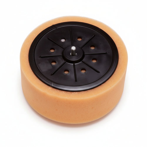 Tampone In Spugna Per Lucidare Per Trapano- - Ø Mm.125 Con Codolo Mm.6 In Blister Pg 339.50 - 1 Blister Pg
