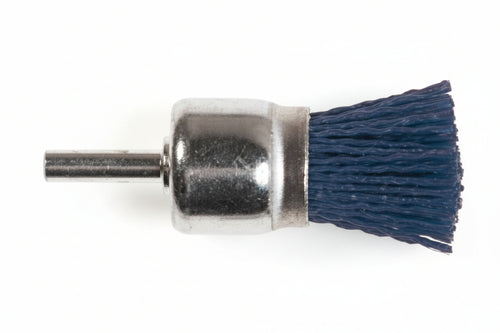 Spazzole A Pennello In Nylon Abrasivo Blu- - Ø Mm.25 Codolo Mm.6 Grana 150 Pg 497.50 - 1 Blister Pg