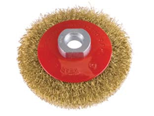 Spazzola Circolare Conica Fili In Acciaio- - Ø Mm.90 Pg 467.00 - 2 Blister Pg