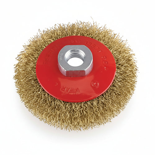 Spazzola Circolare Conica Fili In Acciaio- - Ø Mm.90 Pg 467.00 - 2 Blister Pg