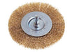 Spazzola A Disco Circolare Fili Acciaio Per Trapano- - Ø Mm. 50 Codolo Mm.6 Pg 469.00 - 5 Blister Pg