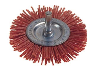 Spazzola Circolare In Nylon Abrasivo Arancio- - Ø Mm.100 Pg 497.15 - 1 Blister Pg