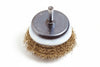 Spazzola A Tazza Fili Acciaio Per Trapano- - Ø Mm.85 Codolo Mm.6 Pg 485.20 - 2 Blister Pg