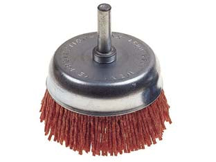 Spazzola A Tazza In Nylon Abrasivo Arancio- - Ø Mm.50 Pg 497.25 - 1 Blister Pg