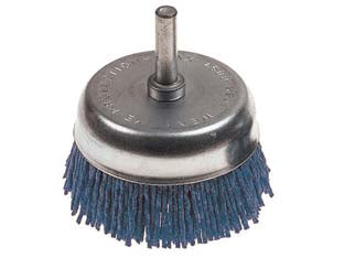 Spazzola A Tazza In Nylon Abrasivo Blu- - Ø Mm.50 Pg 497.30 - 1 Blister Pg