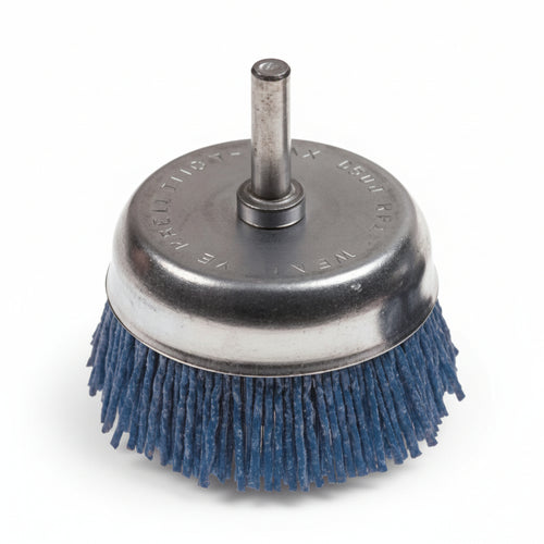 Spazzola A Tazza In Nylon Abrasivo Blu- - Ø Mm.50 Pg 497.30 - 1 Blister Pg