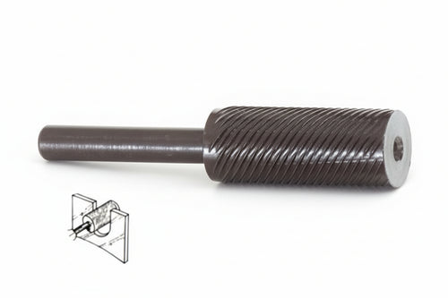 Fresa-Lima Cilindrica Per Ferro- - Codolo Mm.6 Per Trapano Pg 420.00 - 5 Blister Pg
