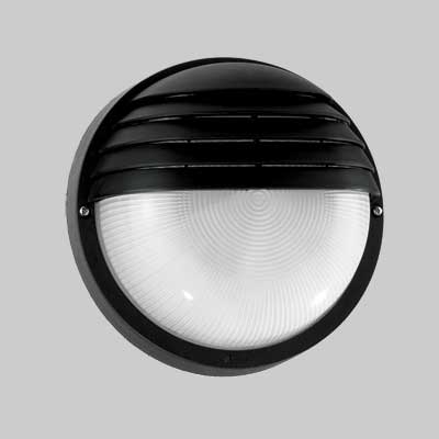 Applique Tonda 'Palpebra' Colore Nero