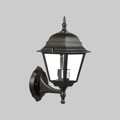 Lanterna Da Parete 'Eolo Up' Colore Nero