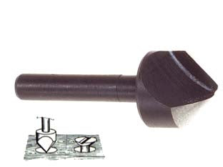 Fresa A Svasare Per Legno- - Ø Mm.12 Codolo Mm.6 Pg 376.00 - 5 Blister Pg