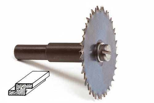Fresa Circolare A Sega- - Ø Mm.45X1,5 Codolo Mm.8, Per Il Legno Pg 370.00 - 1 Blister Pg