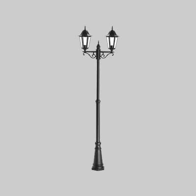 Lampione 'Ermes' 2 Luci Colore Nero