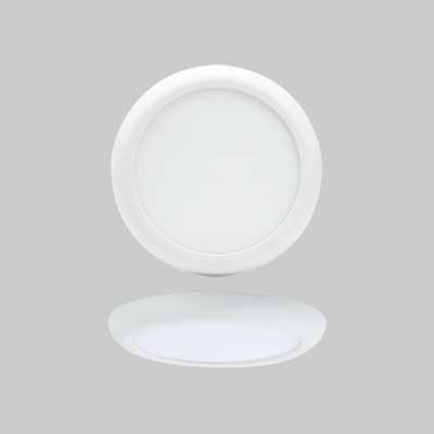 Plafoniera A Led Tonda 'Teknica' 8-12 W - 960/680Lm - Tricolor - Lampo