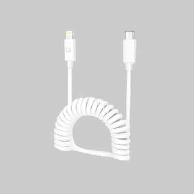 Cavo Di Ricarica A Molla Usb-C/Lightning Lostech 120 Cm - Lostech