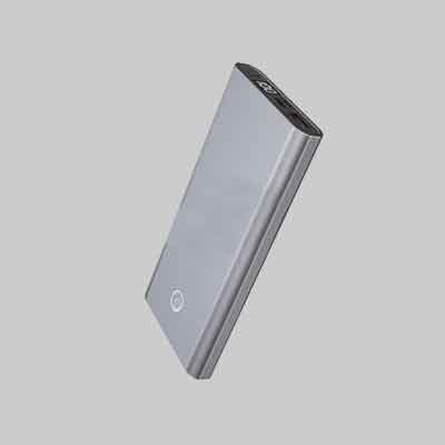 Powerbank '10' Per Dispositivi Lostech 2A, 10000 Mah - 2 Usb - Lostech
