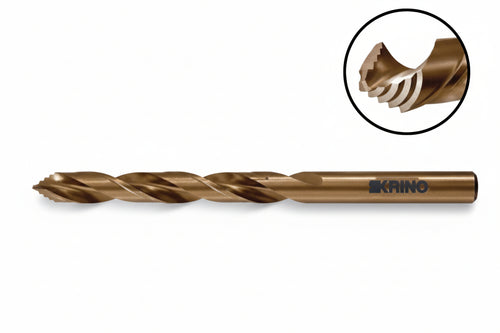 Punta Hss Step+ Elicoidale A Gradino- - Ø Mm.4,5X80, 2 Gr. - 10 Blister Krino