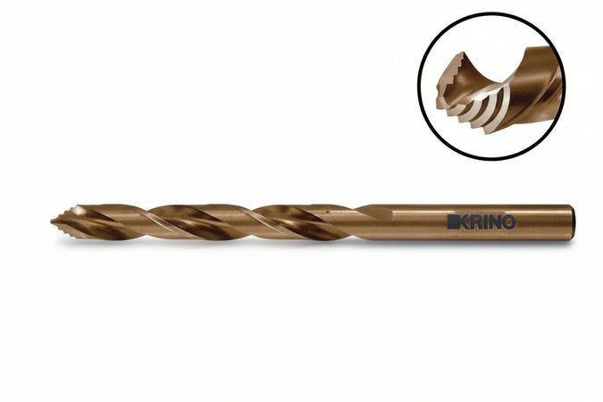 Punta Hss Step+ Elicoidale A Gradino- - Ø Mm.5,5X93, 3 Gr. - 10 Blister Krino