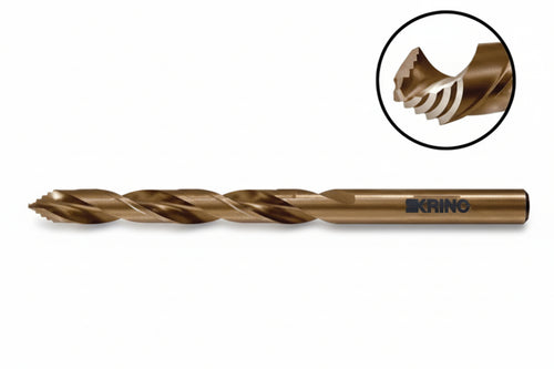 Punta Hss Step+ Elicoidale A Gradino- - Ø Mm.9X125, 5 Gr. - 5 Blister Krino