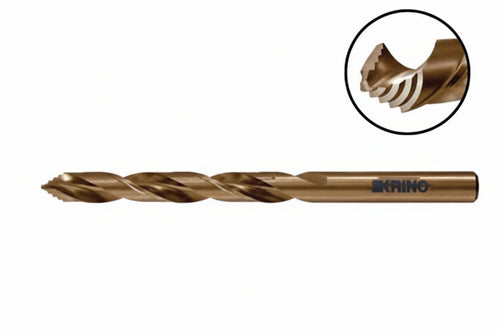 Punta Hss Step+ Elicoidale A Gradino- - Ø Mm.9,5X125, 6 Gr. - 5 Blister Krino