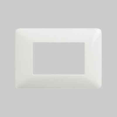 Placca Coprinterruttore Bianca 'Matix' Bticino 3 Posti - Bticino