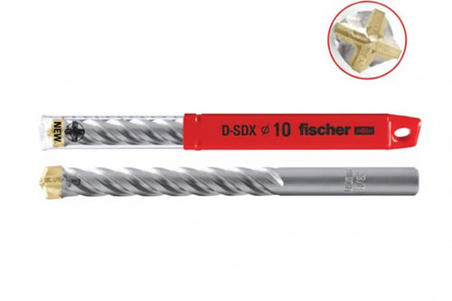 Punte D-Sdx Per Muratura E Calcestruzzo- - Ø Mm.6X100 - 10 Blister Fischer