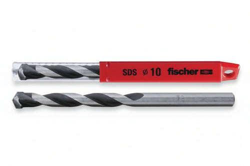 Punte Super Dx Per Marmo-Granito-Porfido-Pietra- - Ø Mm.15X150 Codolo Ridotto Mm.10 - 6 Blister Fischer