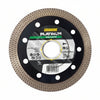 Dischi Diamantati Platinum Thin Gres+ Per Gres Ø Mm.115 Ø Mm.115X1,4 Foro 22,23 Corona Continua Grinding