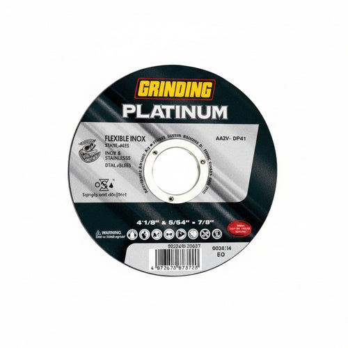 Dischi Da Taglio Sottile Platinum Centro Piano Per Ferro/Inox- - Ø Mm.115X1.6 Foro 22,23 Da Taglio Per Ferro/Inox - 25 Pezzi Grinding