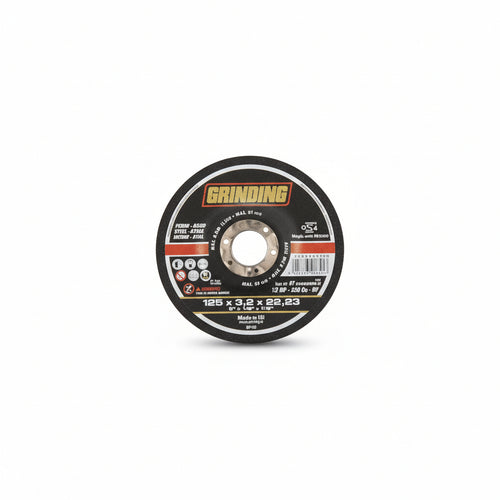 Dischi Da Taglio E Da Sgrosso Centro Depresso Per Ferro Ø Mm.115- - Ø Mm.115X6,4 Foro 22,2 Da Sgrosso Per Ferro - 25 Pezzi Grinding