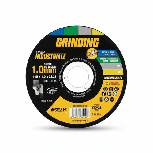 Dischi Da Taglio Jolly Sottile Centro Piano Universale- - Ø Mm.115X1,6 Foro 22,2 Da Taglio Multimateriale - 80 Pezzi Grinding