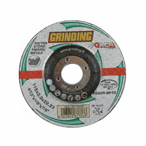 Dischi Da Taglio Centro Depresso Per Marmo Forza Ø Mm.115- - Ø Mm.115X3,2 Foro 22,2 Da Taglio Per Marmo - 25 Pezzi Grinding