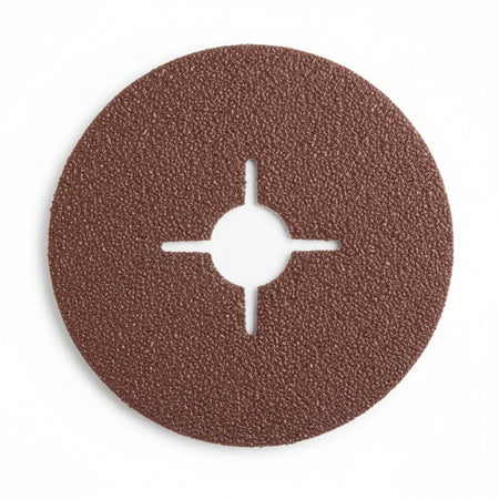 Dischi Abrasivi Fibrati Per Ferro- - Ø Mm.115 Foro 22,23 Per Ferro Grana 80 - 25 Pezzi Grinding