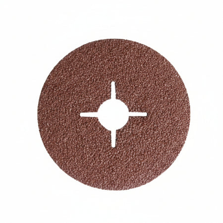Dischi Abrasivi Fibrati Per Ferro- - Ø Mm.115 Foro 22,23 Per Ferro Grana 24 - 25 Pezzi Grinding