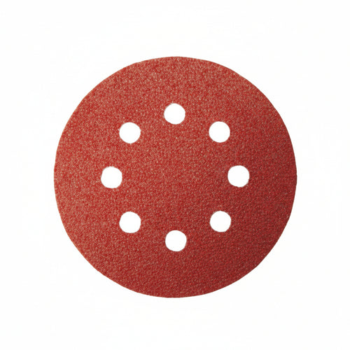 Dischi Carta Abrasiva Forata Con Velcro Per Rotorbitali Ø Mm.125- - Grana 120 Blister Da 6 Pz. - 1 Blister Imperial