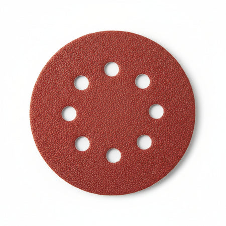 Dischi Carta Abrasiva Forata Con Velcro Per Rotorbitali Ø Mm.125- - Grana 240 Confezione Da 100 Pz. - 1 Confezione Imperial