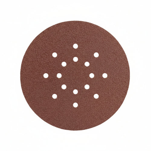Dischi Carta Abrasiva Forata Con Velcro Per Rotorbitali Ø Mm.225- - Grana P80 Confezione Da 50 Pz. - 1 Confezione Imperial