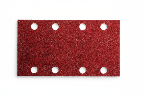 Fogli Carta Abrasiva Forata Con Velcro Per Levigatrici- - Grana 80 Blister Da Pz.6 - 1 Blister Imperial