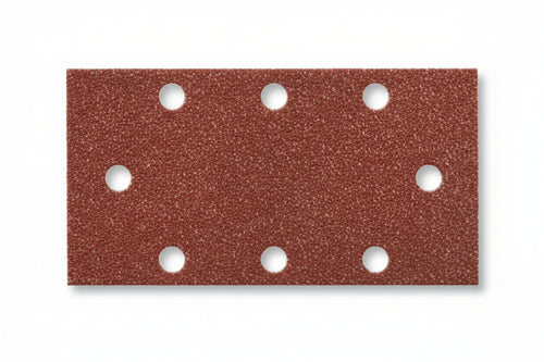 Fogli Carta Abrasiva Forata Con Velcro Per Levigatrici Fori A Circolo- - Grana 40 Blister Da Pz.6 - 1 Blister Imperial