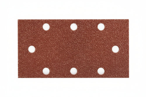 Fogli Carta Abrasiva Forata Con Velcro Per Levigatrici Fori A Circolo- - Grana 50 Blister Da Pz.6 - 1 Blister Imperial