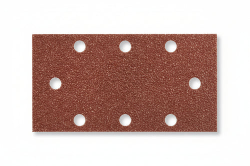 Fogli Carta Abrasiva Forata Con Velcro Per Levigatrici Fori A Circolo- - Grana 60 Blister Da Pz.6 - 1 Blister Imperial