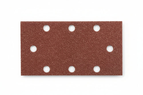 Fogli Carta Abrasiva Forata Con Velcro Per Levigatrici Fori A Circolo- - Grana 80 Blister Da Pz.6 - 1 Blister Imperial