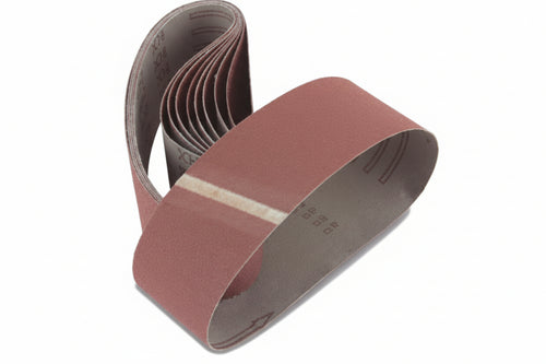 Nastri Carta Abrasiva Per Levigatrici A Nastro- - Mm.60X400 Grana 60 Blister Da Pz.3 - 1 Blister Imperial
