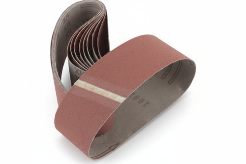 Nastri Carta Abrasiva Per Levigatrici A Nastro- - Mm.75X457 Grana 40 Blister Da Pz.3 - 1 Blister Imperial