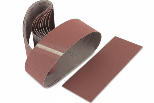 Nastri Carta Abrasiva Per Levigatrici A Nastro- - Mm.75X457 Grana 60 Blister Da Pz.3 - 1 Blister Imperial