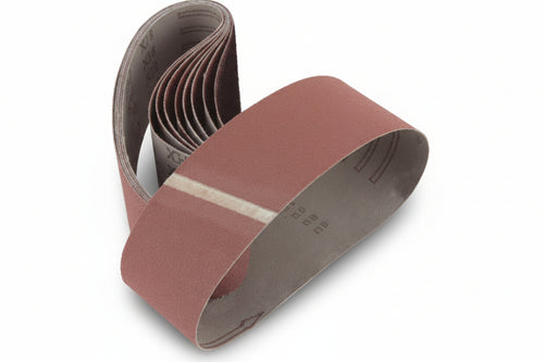 Nastri Carta Abrasiva Per Levigatrici A Nastro- - Mm.75X457 Grana 80 Blister Da Pz.3 - 1 Blister Imperial