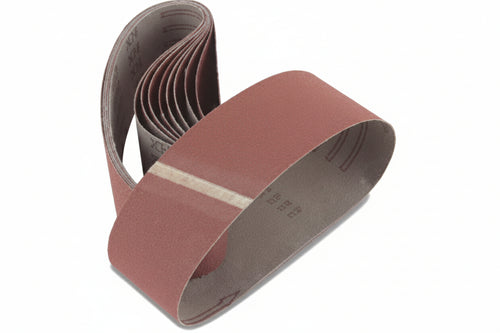 Nastri Carta Abrasiva Per Levigatrici A Nastro- - Mm.75X510 Grana 60 Blister Da Pz.3 - 1 Blister Imperial