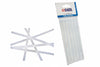 Colla Termofusibile Trasparente Mm.150- - Mm.150 Ø Mm.7,2 - 10 Blister Excel
