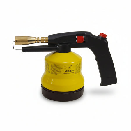 Saldatore A Gas In Metallo Accensione Piezo Elettrica Idealgas