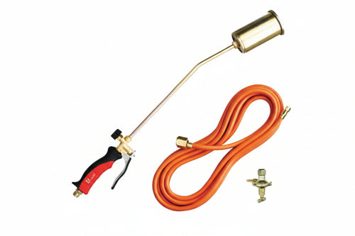 Kit Cannello Riscaldo A Gas Da Asfaltista Con Leva Cm.60- - Bruciatore Ø Mm.60 - 1 Blister