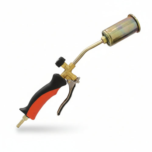 Cannello Riscaldo A Gas Da Asfaltista Con Leva Cm.40- - Bruciatore Ø Mm.45 - 1 Blister